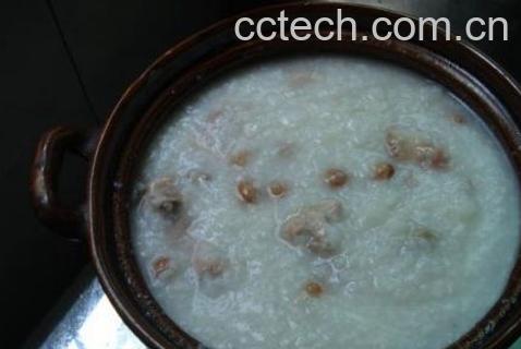 果蔬百科猪骨花生粥-0