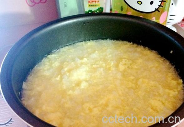 果蔬百科鸡蛋粥-0