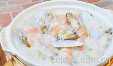 果蔬百科花蛤粥-0