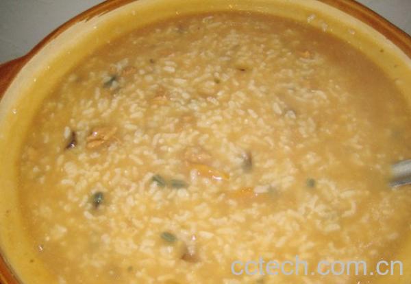 果蔬百科鸭肉皮蛋粥-0