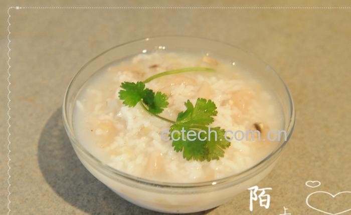 果蔬百科象拔蚌粥-0