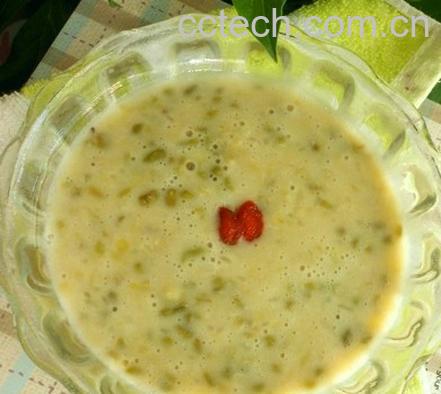 果蔬百科橘香绿豆粥-0