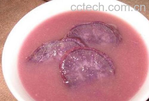 果蔬百科紫薯玉米粥-0