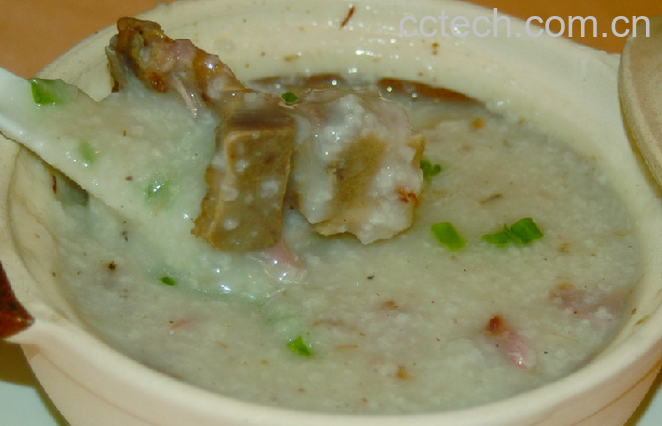 果蔬百科咸猪骨粥-0