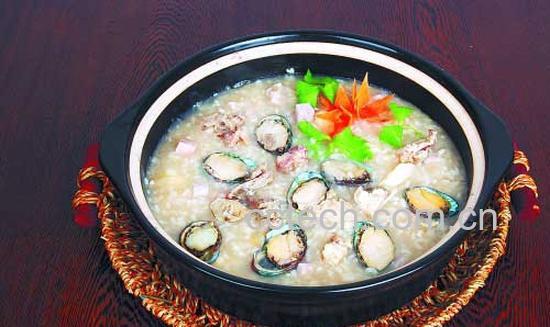 果蔬百科蚝干排骨粥-0