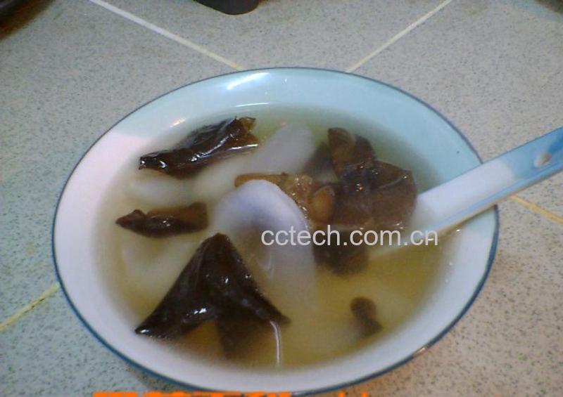 果蔬百科菜心猪骨粥-0