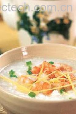 果蔬百科香菇鲜虾粥-0