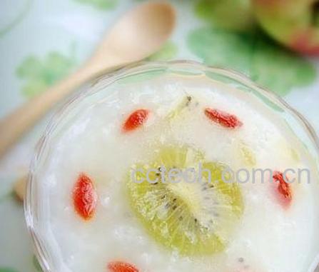 果蔬百科猕猴桃枸杞甜粥-0