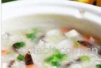 果蔬百科香菇鸡肉粥-0