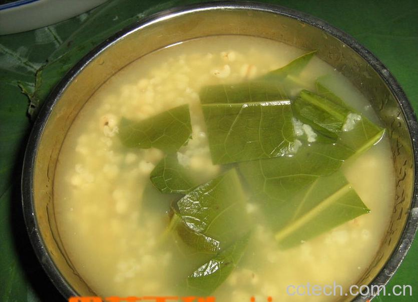 果蔬百科荷叶粥-0