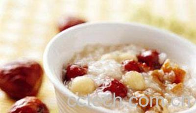 果蔬百科桂圆栗子粥-0