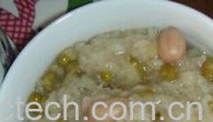 果蔬百科绿豆花生粥-0