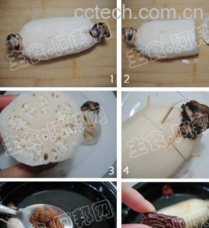 果蔬百科糯米藕粥的做法-0