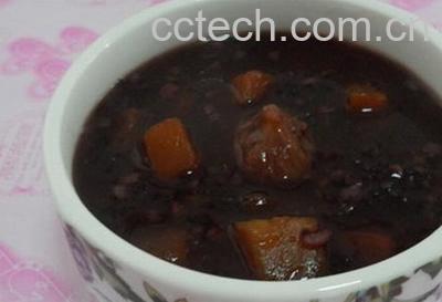 果蔬百科无花果红薯血糯米粥的做法-0