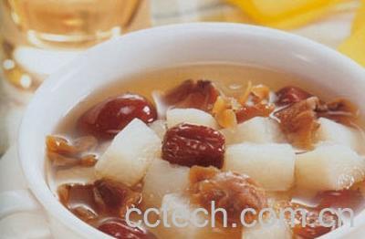 果蔬百科山楂莲子红枣粥-0