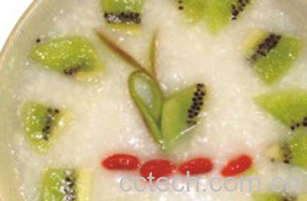 果蔬百科猕猴桃粥的做法-0