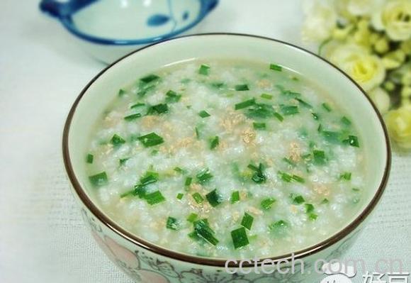 果蔬百科韭菜瘦肉粥的做法-0