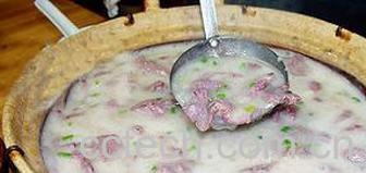 果蔬百科菠菜牛肉粥的做法-0