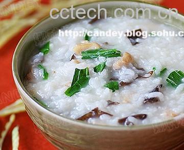 果蔬百科香菇牛肉粥的做法-0