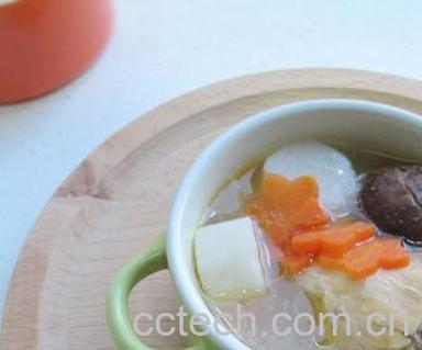 果蔬百科胡萝卜香菇柴鸡粥的做法-0