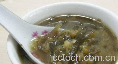果蔬百科绿豆海带粥-0