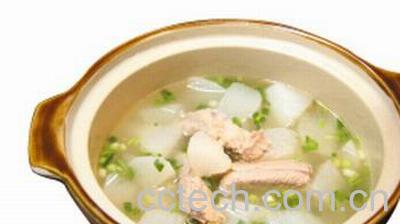 果蔬百科白萝卜排骨粥-0