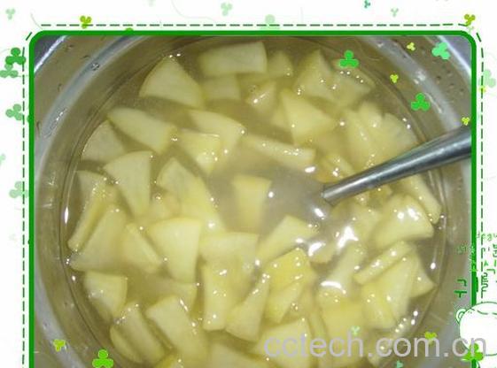 果蔬百科西米苹果粥的做法-0