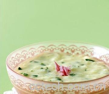 果蔬百科花生通草粥-0