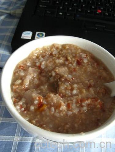 果蔬百科冬瓜干贝粥-0