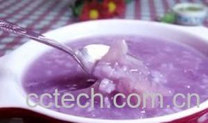 果蔬百科 红豆紫薯粥 -0