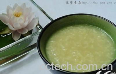 果蔬百科桑叶荷叶粥-0