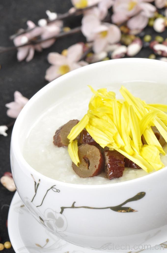 果蔬百科红枣菊花粥-0