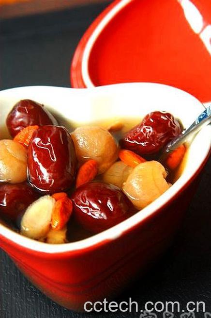 果蔬百科红枣桂圆粥-0