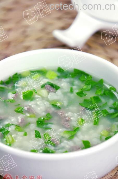 果蔬百科猪肝粥的功效-0