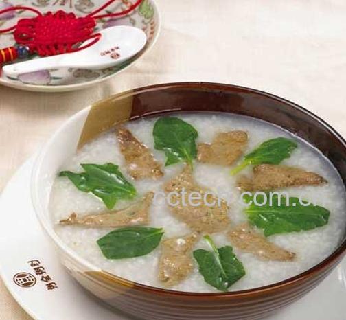 果蔬百科羊肝粥的做法-0