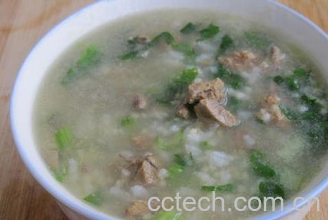 果蔬百科鸡肝粥-0