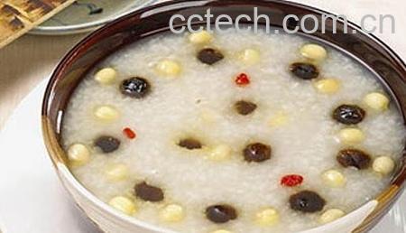 果蔬百科淮山蛋黄粥-0