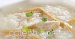 果蔬百科黄花菜瘦肉粥-0