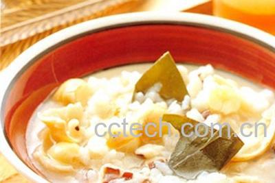 果蔬百科荔枝粥的做法-0