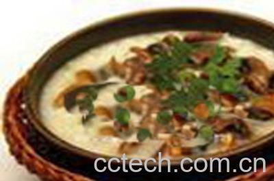 果蔬百科黄花鱼茸粥-0