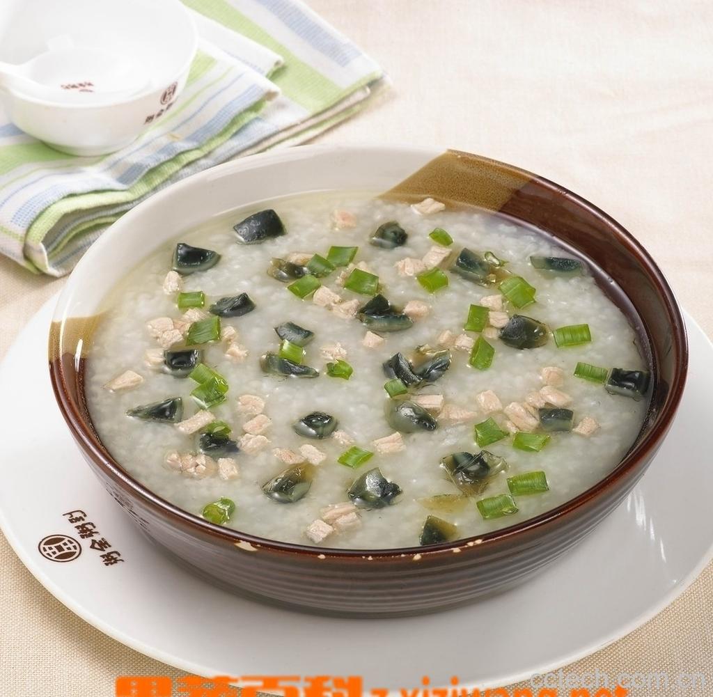 果蔬百科莲子芋肉粥-0