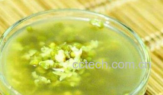 生绿豆泡开水喝的功效-1