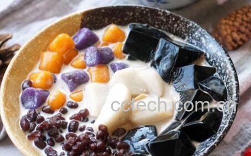 烧仙草和龟苓膏的区别 吃烧仙草的好处-0