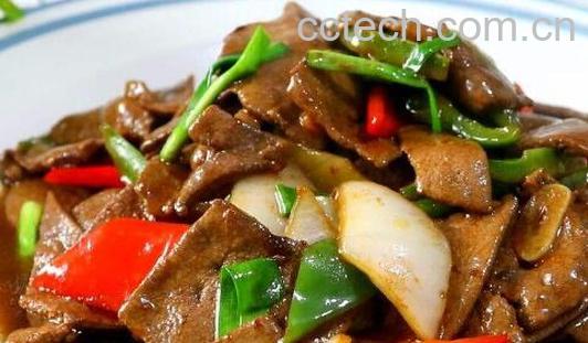 猪肝怎么炒好吃 猪肝的家常做法教程-0