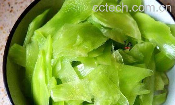 脆莴笋皮怎么做好吃 莴笋皮的做法大全图解-1