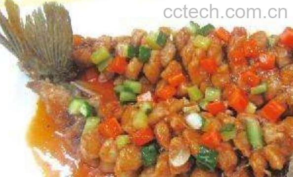 浇汁鱼的做法-0