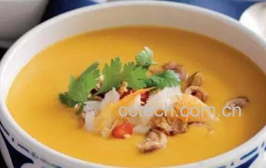 南瓜汤的功效与作用 喝南瓜汤的好处-0