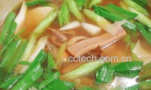 蒜苗汤如何做好吃 蒜苗汤的做法步骤教程-1