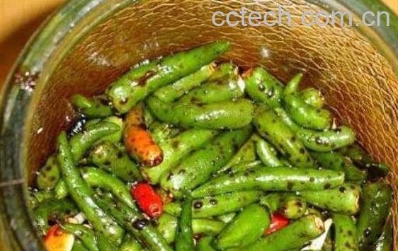 生腌青辣椒的简单做法-1