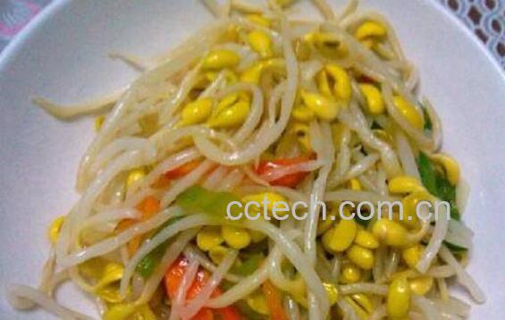 凉拌黄豆芽如何做 凉拌黄豆芽的做法教程-0